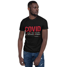 Load image into Gallery viewer, COVID Short-Sleeve Unisex T-Shirt