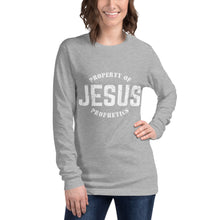 Load image into Gallery viewer, Property of JESUS Unisex Long Sleeve Tee