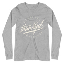 Load image into Gallery viewer, Grateful Thankful and Blessed Unisex Long Sleeve Tee