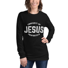 Load image into Gallery viewer, Property of JESUS Unisex Long Sleeve Tee