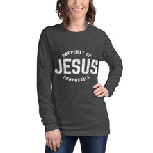 Load image into Gallery viewer, Property of JESUS Unisex Long Sleeve Tee