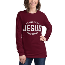 Load image into Gallery viewer, Property of JESUS Unisex Long Sleeve Tee