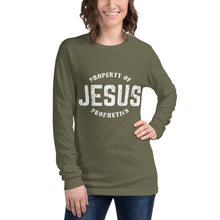Load image into Gallery viewer, Property of JESUS Unisex Long Sleeve Tee