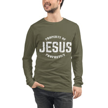Load image into Gallery viewer, Property Of JESUS Unisex Long Sleeve Tee