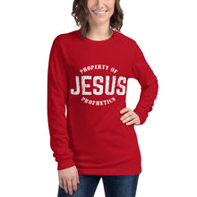 Load image into Gallery viewer, Property of JESUS Unisex Long Sleeve Tee