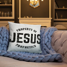 Load image into Gallery viewer, Property of Jesus Pillow
