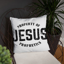 Load image into Gallery viewer, Property of Jesus Pillow
